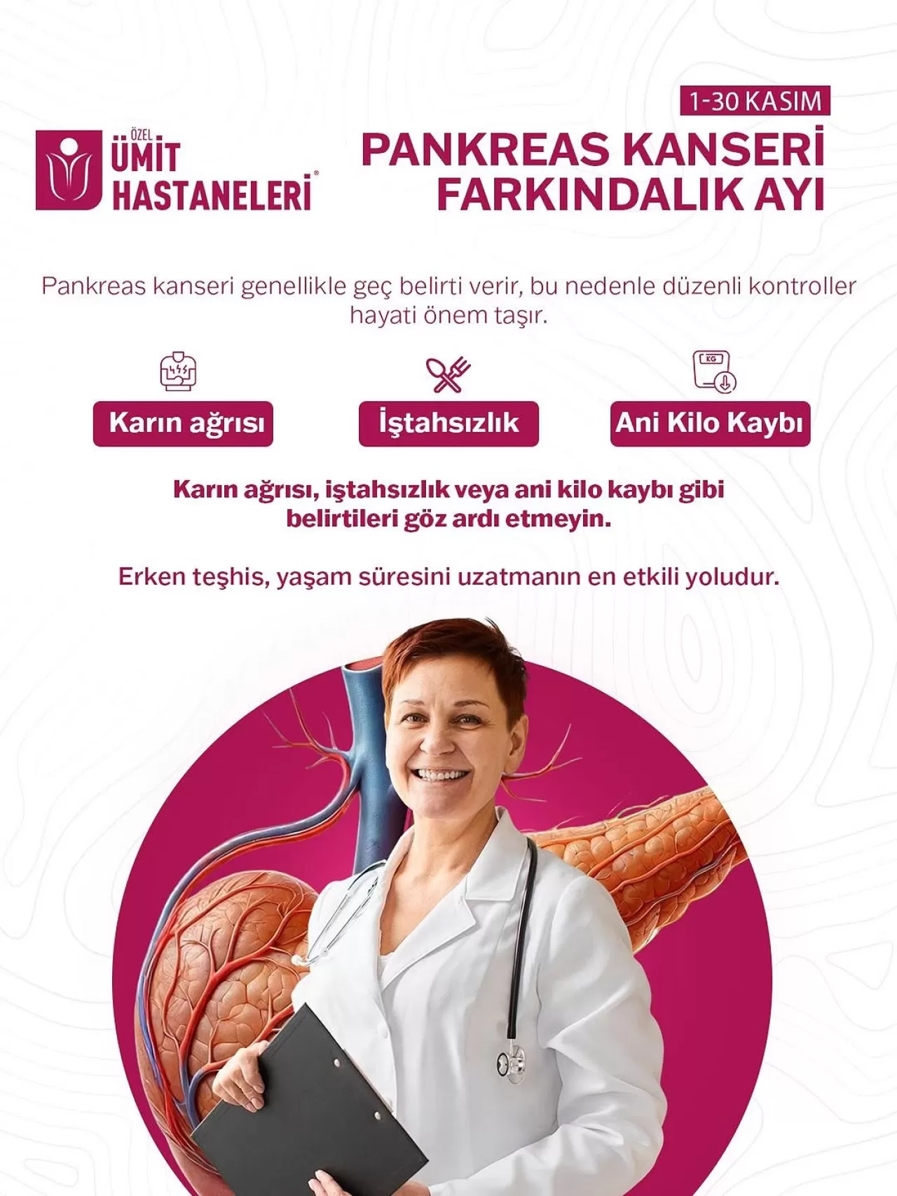 Pankreas Kanseri Belirtileri: Karın Ağrısı ve İştahsızlığa Dikkat