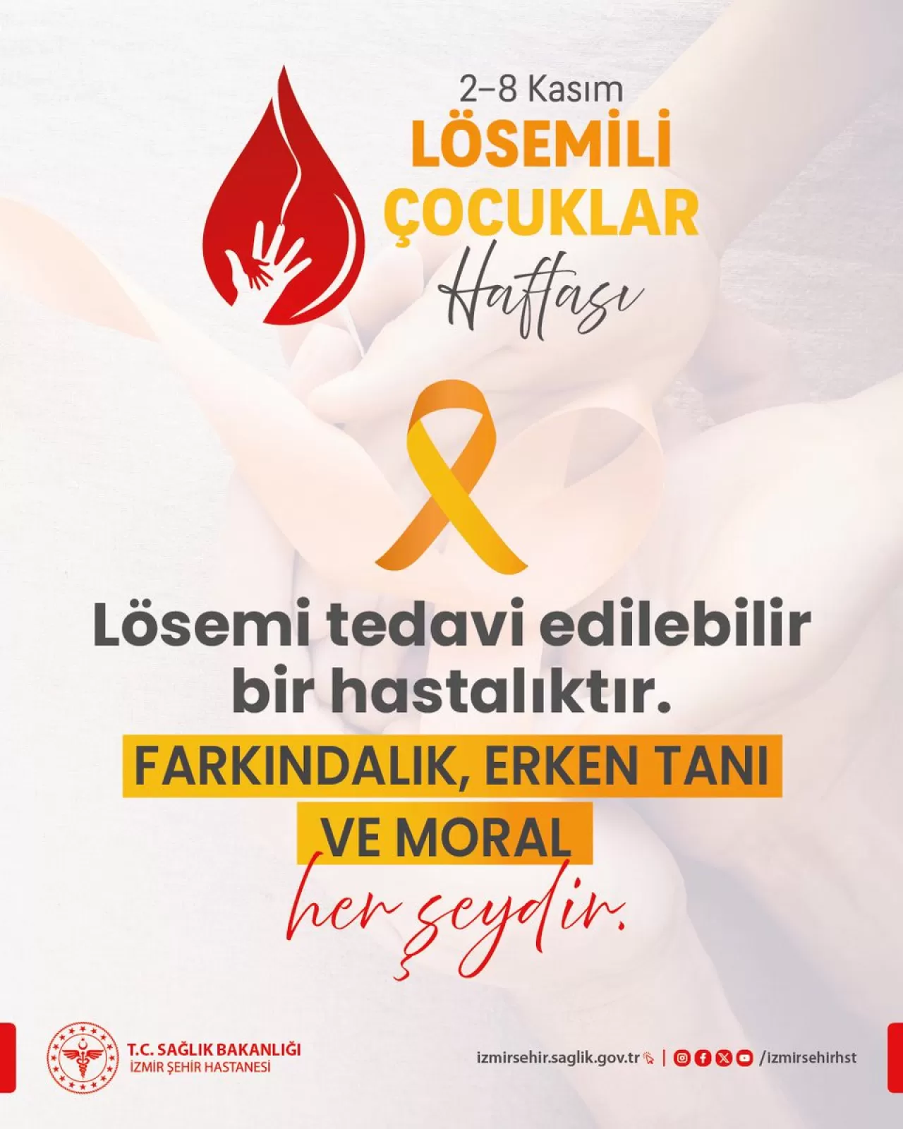 İzmir Şehir Hastanesi'nden Lösemi Günü Açıklaması: 