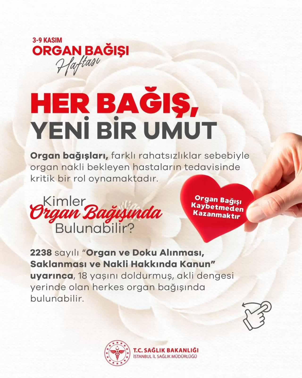 Organ Bağışı Haftası'nda İstanbul'da Hayat Kurtarma Çağrısı