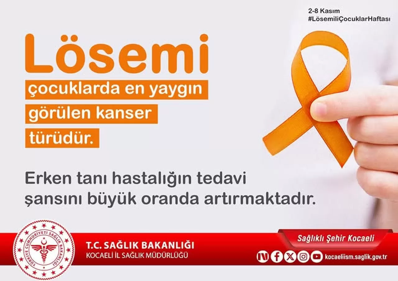 Darıca'da Lösemili Çocuklar Haftası'nda Farkındalık Etkinliği Düzenlendi