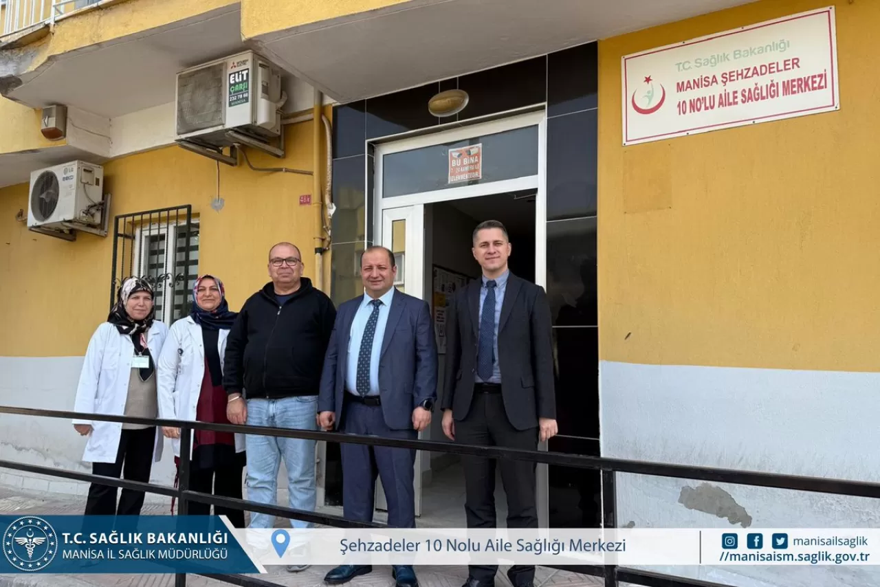 Manisa İl Sağlık Müdürü, Aile Sağlığı Merkezi ve Acil Servisi Ziyaret Etti