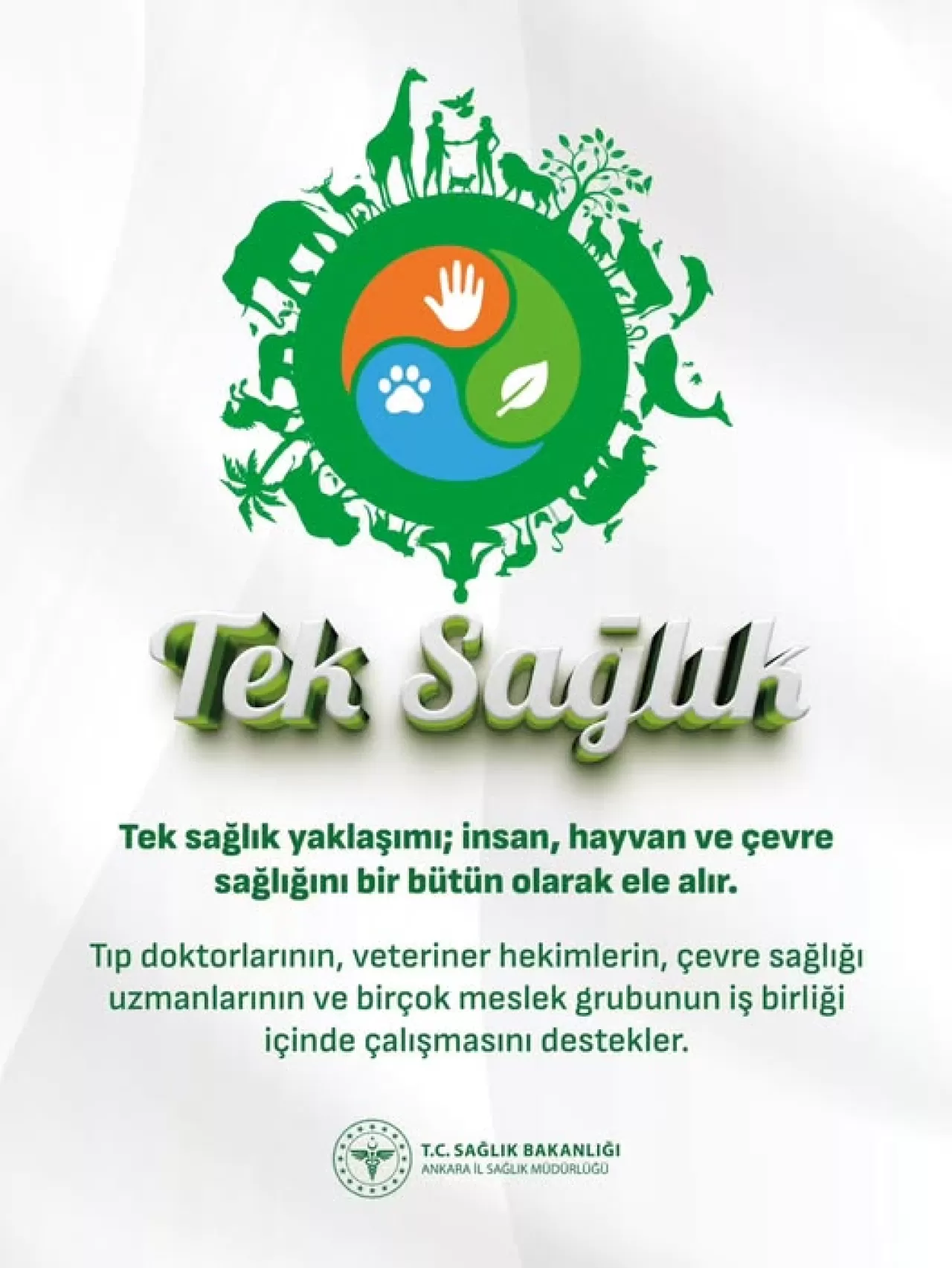 Ankara'da Tek Sağlık Günü: İnsan, Hayvan ve Çevre Sağlığı Bir Bütün Olarak Ele Alındı