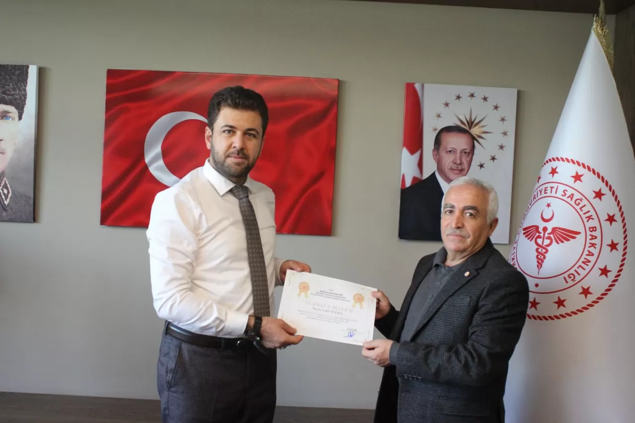 Elazığ Fethi Sekin Şehir Hastanesi'nde Emeklilik Töreni