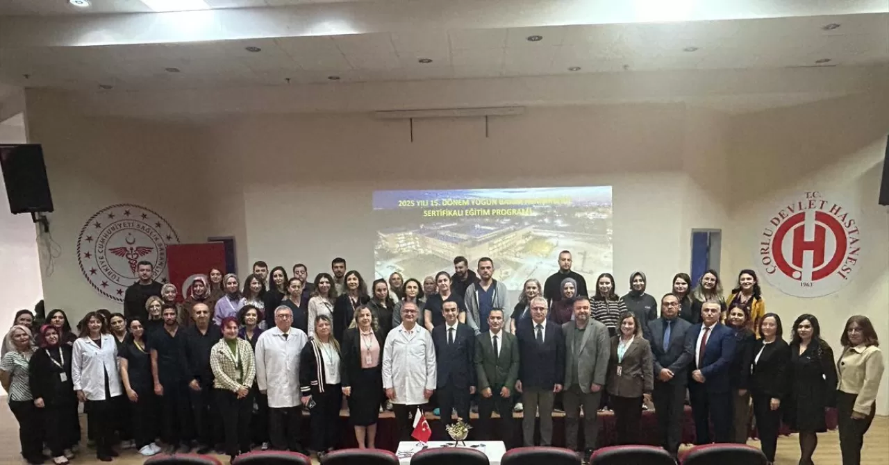 Tekirdağ'da Yoğun Bakım Hemşireliği Eğitim Programı Başladı