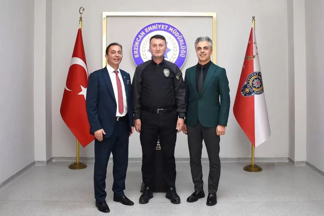 Erzincan'da Üst Düzey Hastane Ziyareti