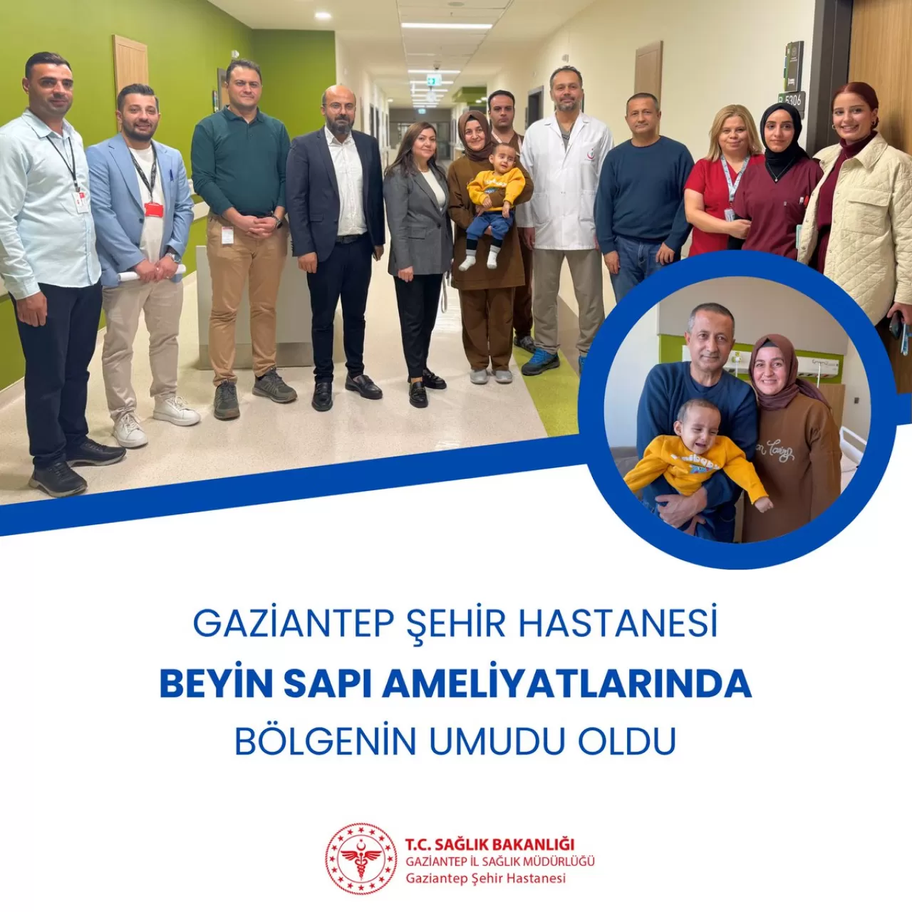 Gaziantep Şehir Hastanesi, Beyin Sapı Ameliyatları ile Bölgeye Umut Oldu