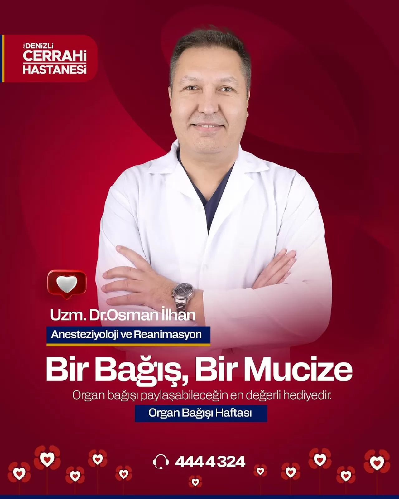 Denizli Cerrahi Hastanesi'nden Organ Bağışına Yönelik Farkındalık Çağrısı