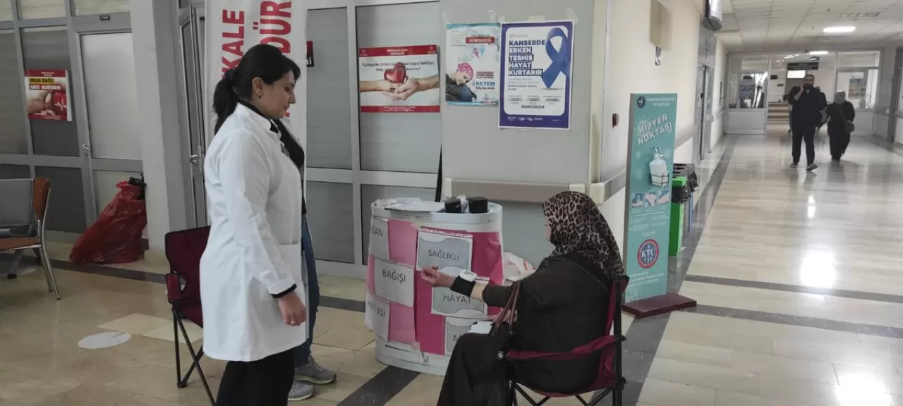 Kırıkkale'de Organ Bağışı Haftası'nda Farkındalık Etkinliği Düzenlendi