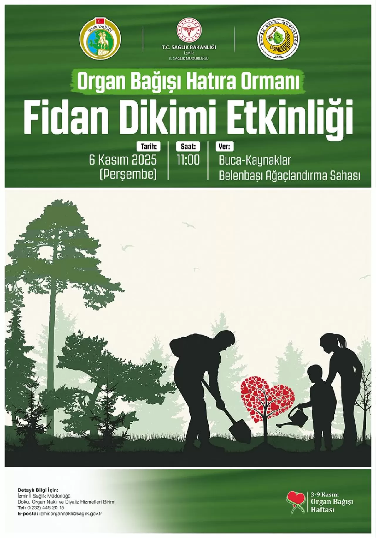 İzmir'de Organ Bağışı Haftası'na Özel Anlamlı Etkinlik