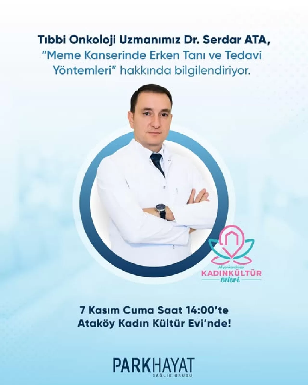 Afyonkarahisar'da Kadın Sağlığı ve Kanserde Erken Tanı Farkındalık Toplantısı