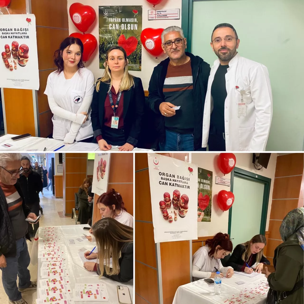 SBÜ İstanbul Mehmet Akif Ersoy Hastanesi'nde Organ Bağışı Haftası'nda Farkındalık Etkinlikleri