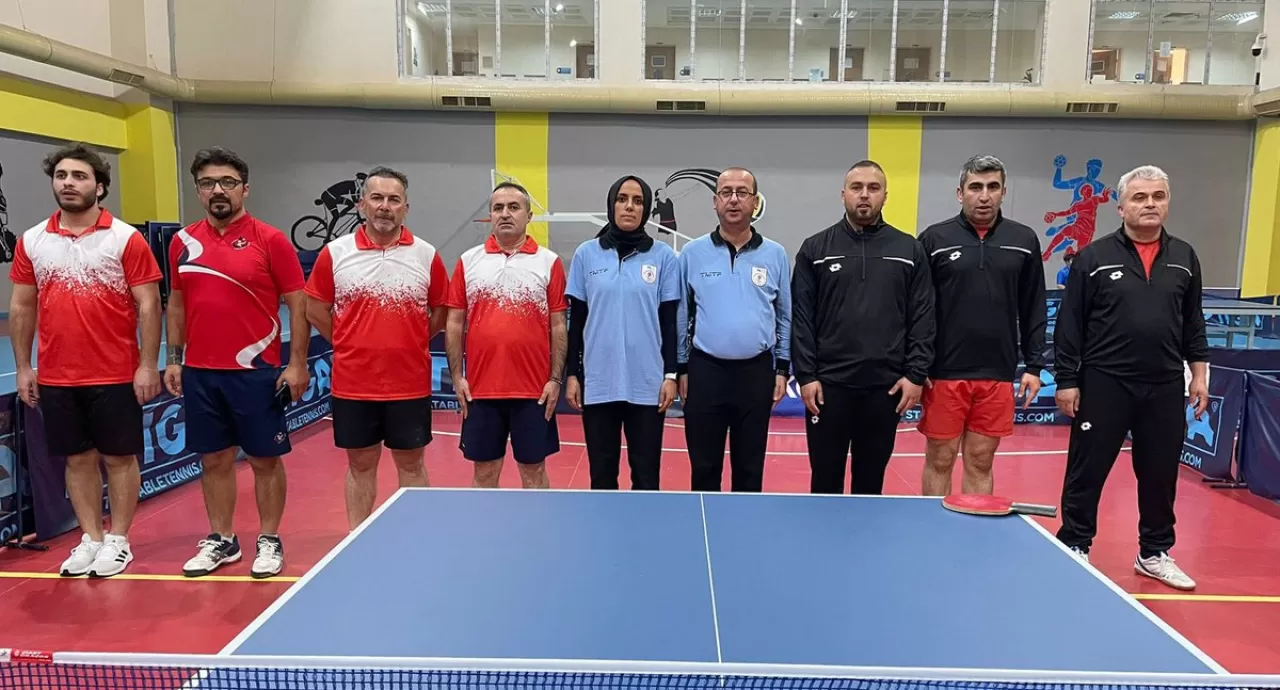 Samsun İl Sağlık Müdürlüğü Masa Tenisi Takımı Bölge İkincisi Oldu