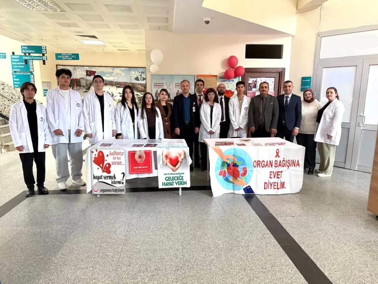 Kırşehir'de Organ Bağışı Haftası'nda Farkındalık Çalışmaları