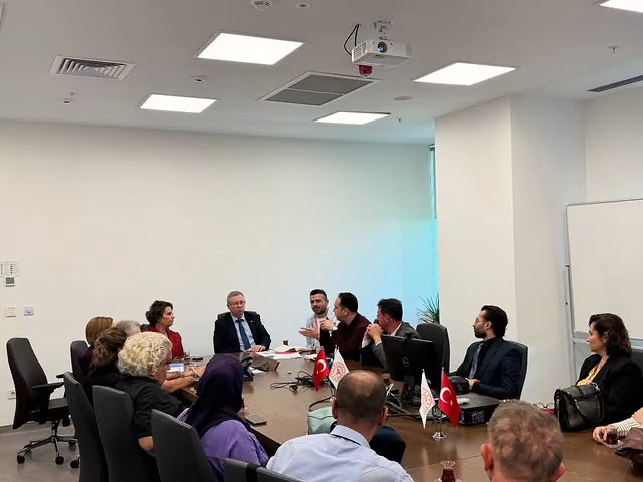 Tekirdağ Şehir Hastanesi'nde Ulusal Afet Tatbikatı Öncesi Hazırlık Ziyareti