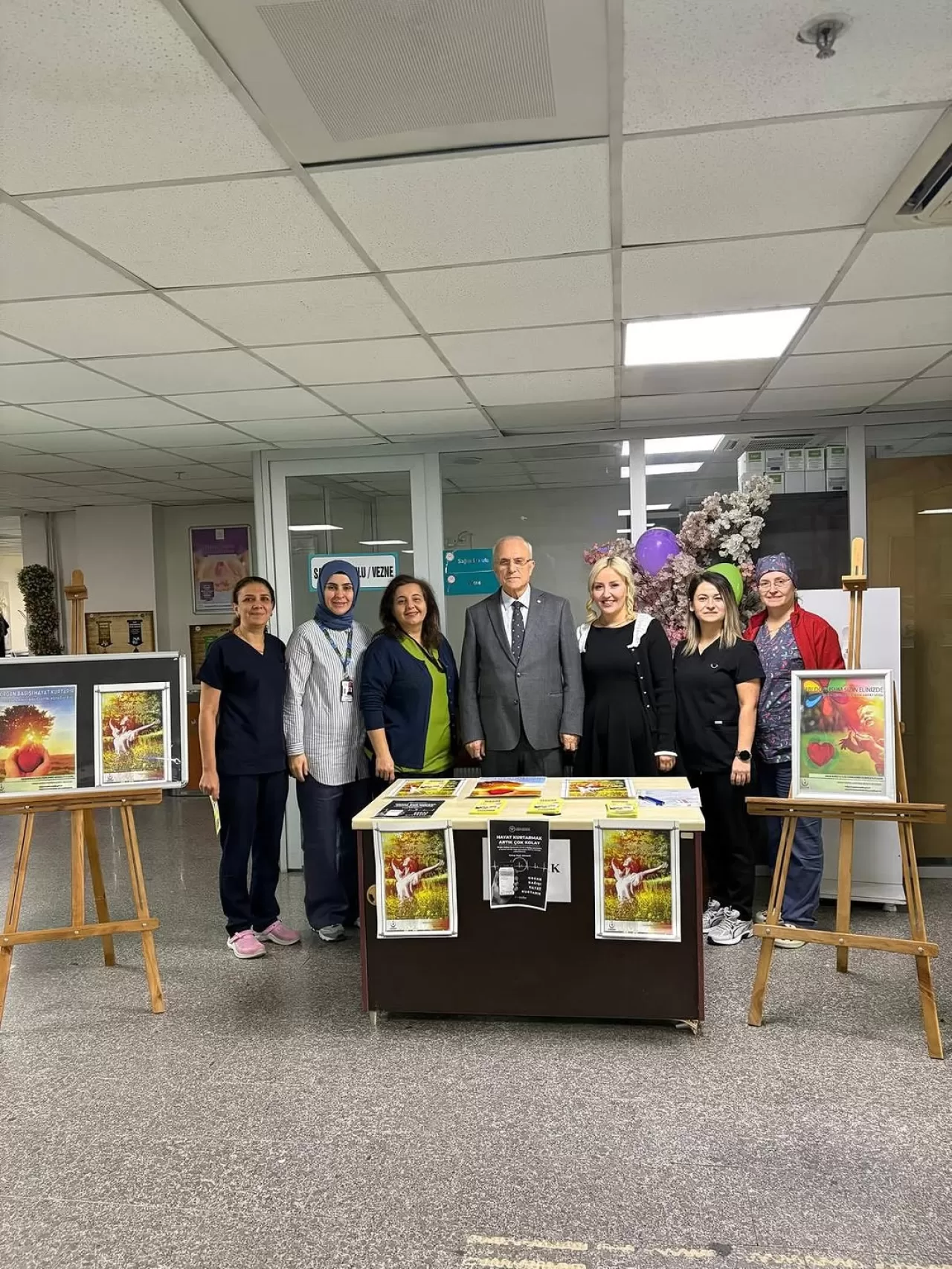 Safranbolu Devlet Hastanesi'nde Organ Bağışı Farkındalık Etkinliği Düzenlendi