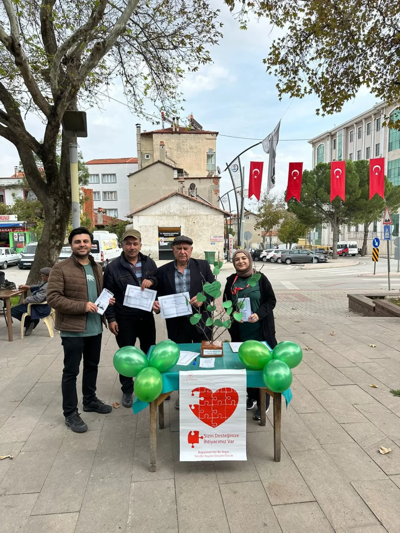 Serinhisar'da Organ Bağışı Haftası'nda 