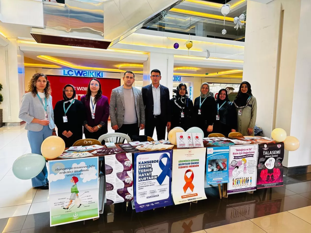 Erzincan'da Akciğer Kanseri ve Lösemi Farkındalık Etkinliği Düzenlendi