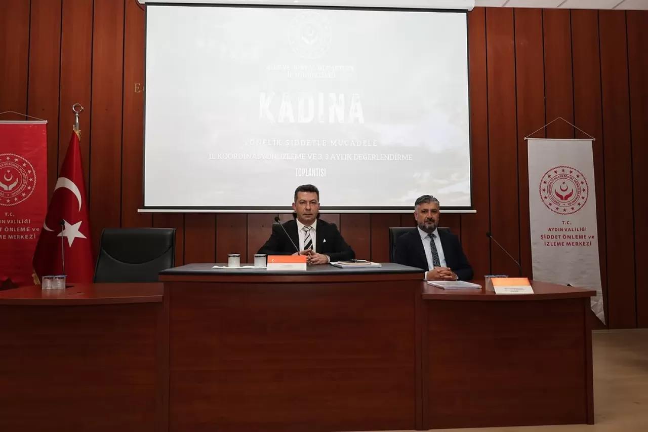 Aydın'da Kadına Yönelik Şiddetle Mücadele Toplantısı Yapıldı