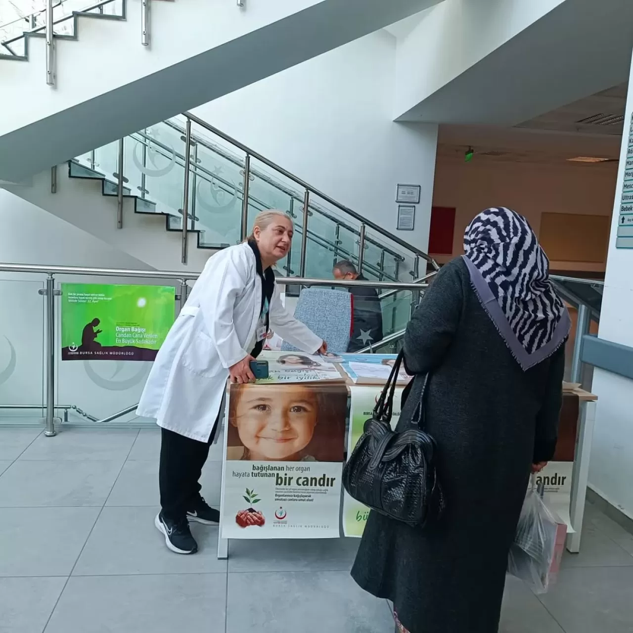 Bursa'da Organ Bağışı Haftası'nda Farkındalık Çalışması