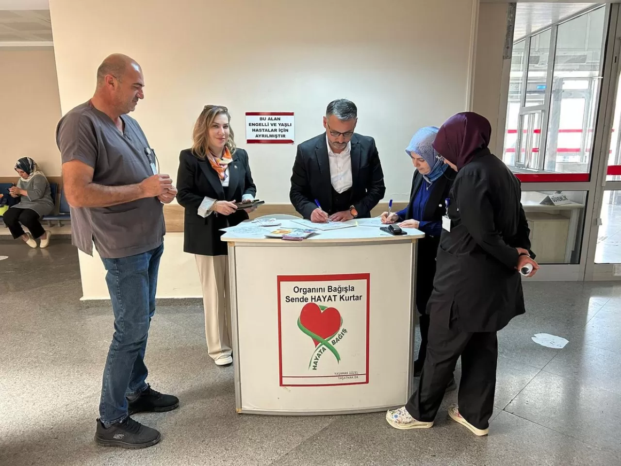 Tokat Devlet Hastanesi'nde Organ Bağışı Haftası'nda Anlamlı Etkinlik