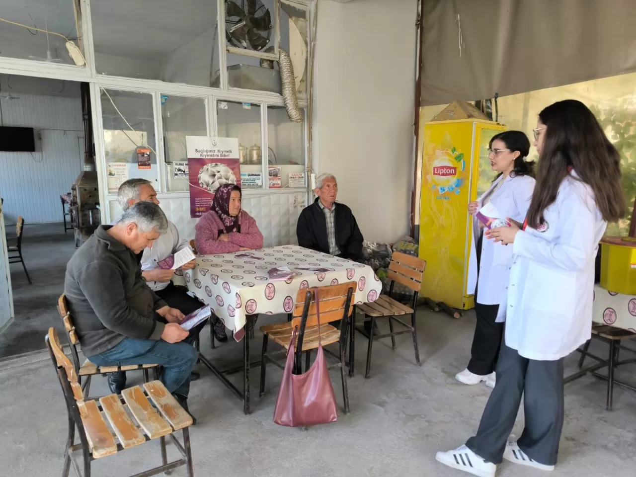 Denizli'de Haylamaz Mahallesi'nde İnme Farkındalık Eğitimi ve Sağlık Taraması