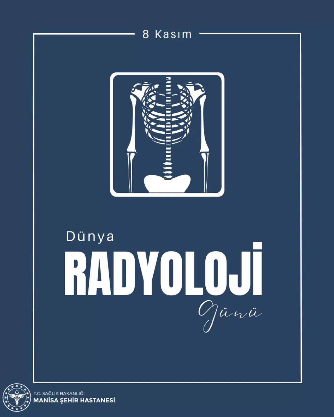 Manisa Şehir Hastanesi'nden Radyoloji Çalışanlarına Anlamlı Kutlama