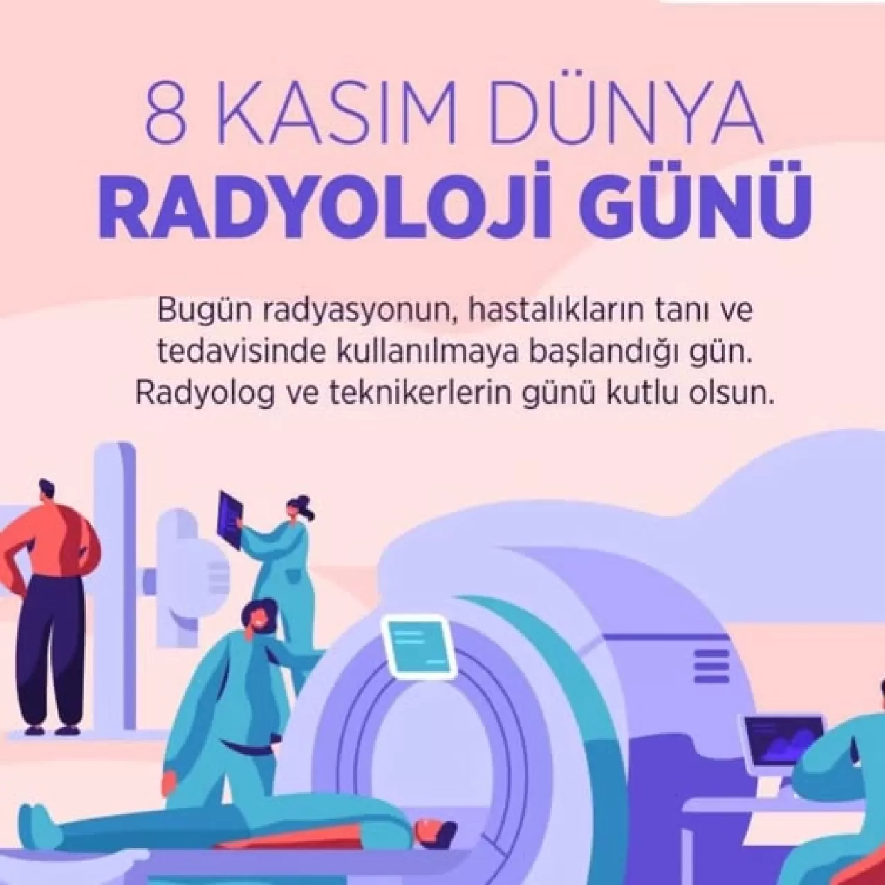 Karaman Eğitim ve Araştırma Hastanesi'nde 8 Kasım Radyoloji Günü Kutlandı