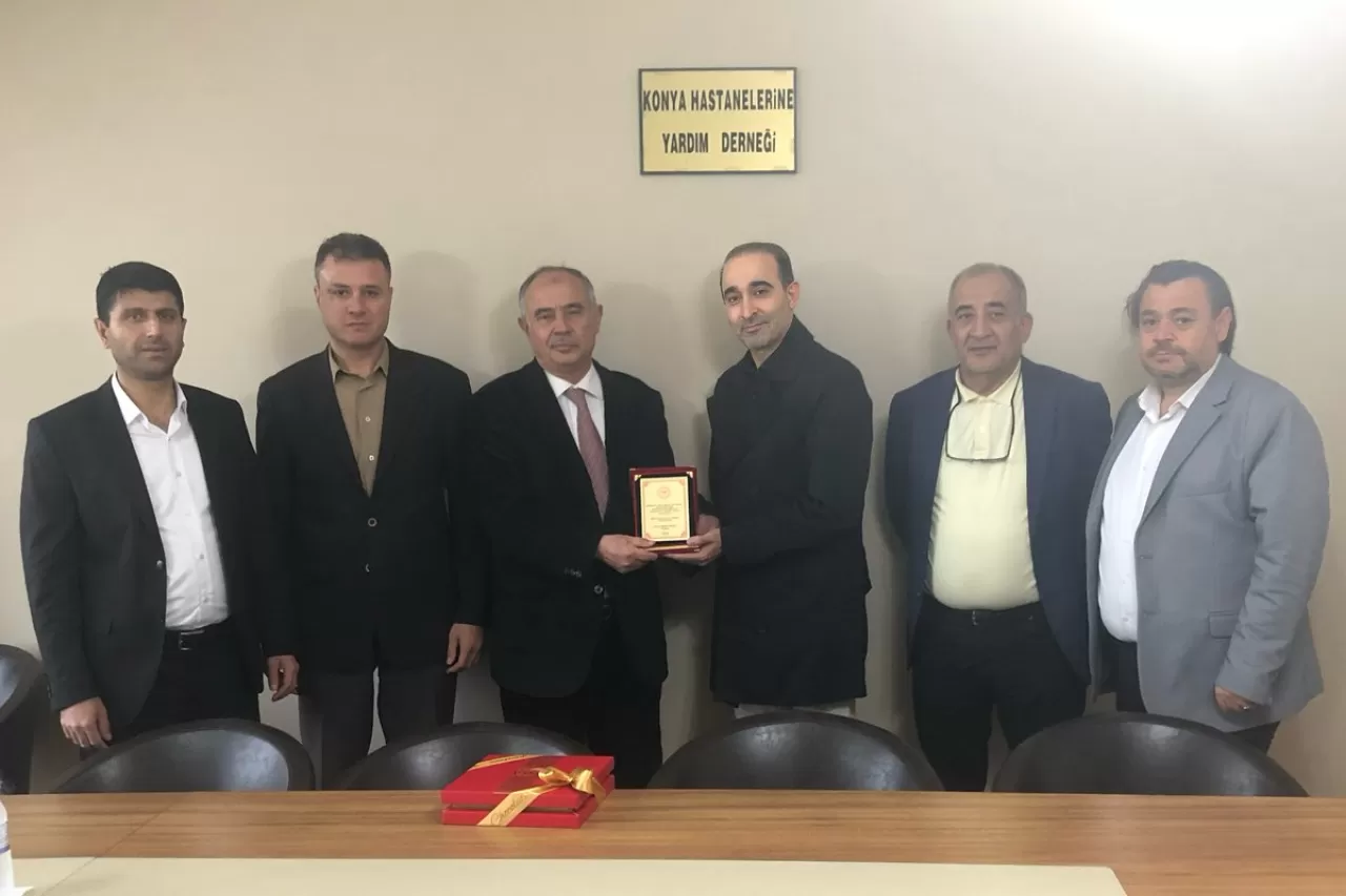 Konya Şehir Hastanesi Yöneticilerinden Kamu Hastaneleri Genel Müdürlüğü'ne Teşekkür Ziyareti