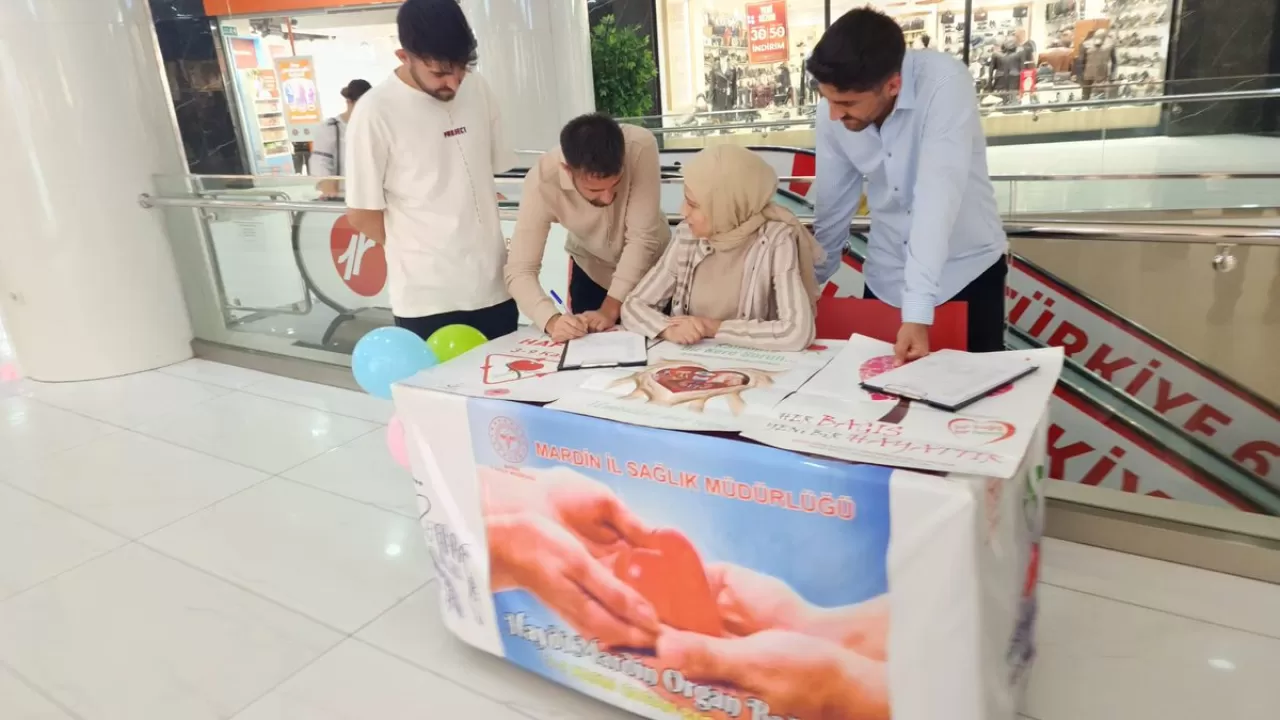 Mardin'de Organ Bağışı Haftası'nda Anlamlı Etkinlik: Cana Can Katıldı