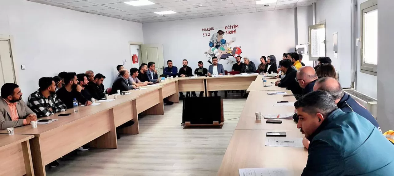 Mardin'de 112 Acil Sağlık Hizmetleri Değerlendirme Toplantısı Yapıldı
