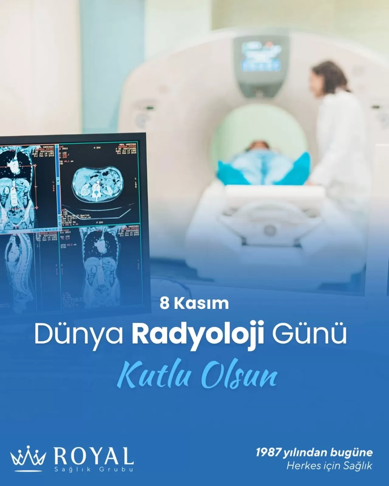 Bandırma Royal Hastanesi'nde Dünya Radyoloji Günü Kutlandı