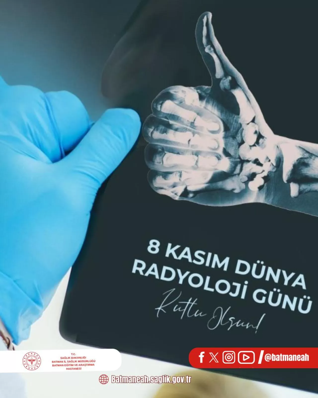 Batman'da 8 Kasım Dünya Radyoloji Günü Kutlandı
