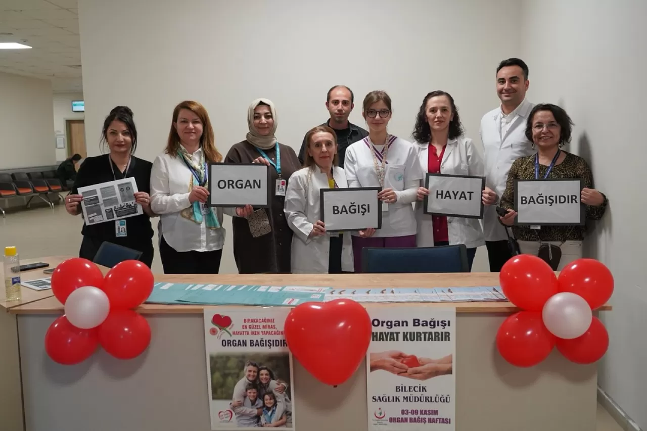 Bilecik'te Organ Bağışı Haftası'nda Anlamlı Etkinlik
