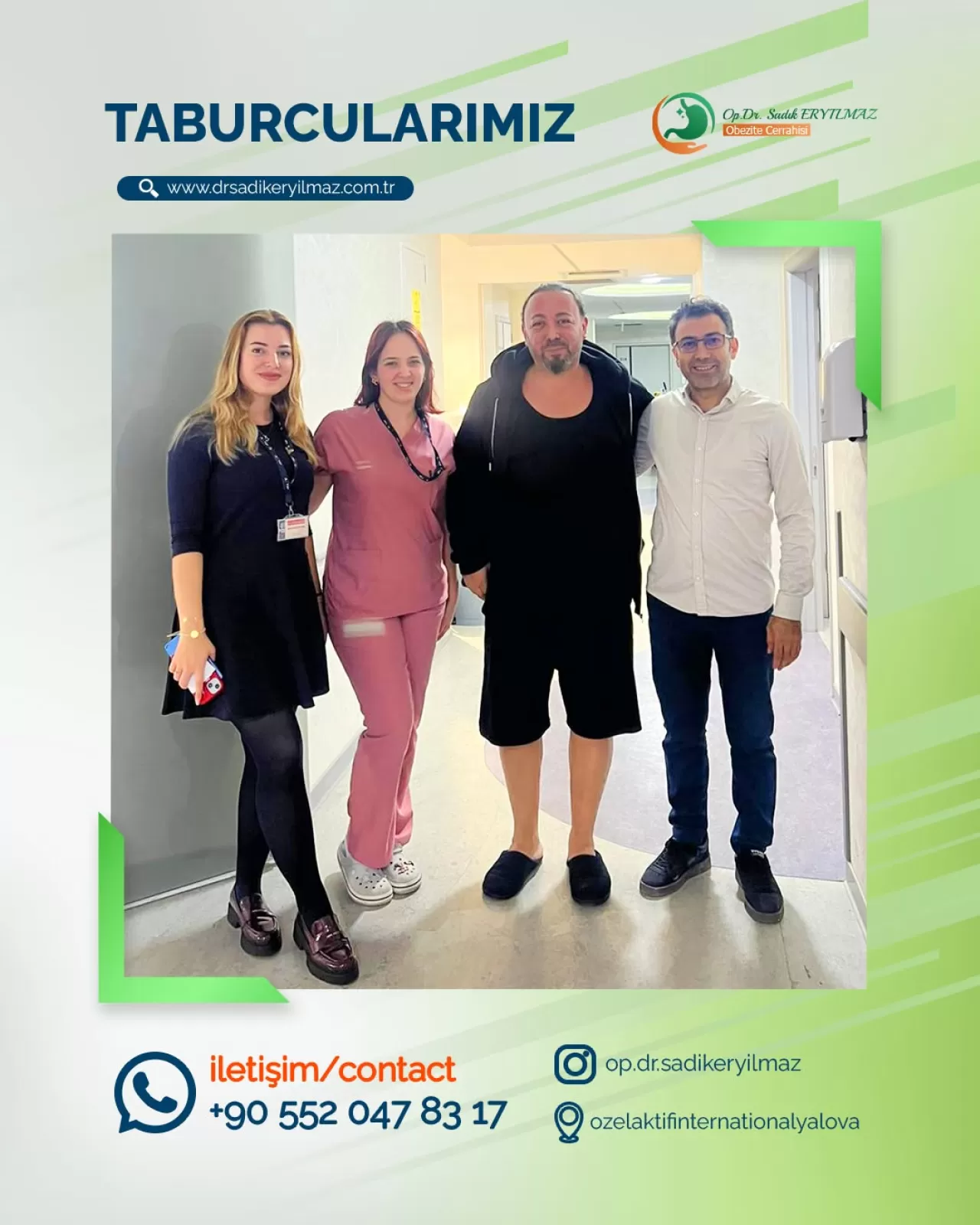 Özel Aktif International Yalova Hastanesi'nde Obezite Cerrahisi Hizmetleri