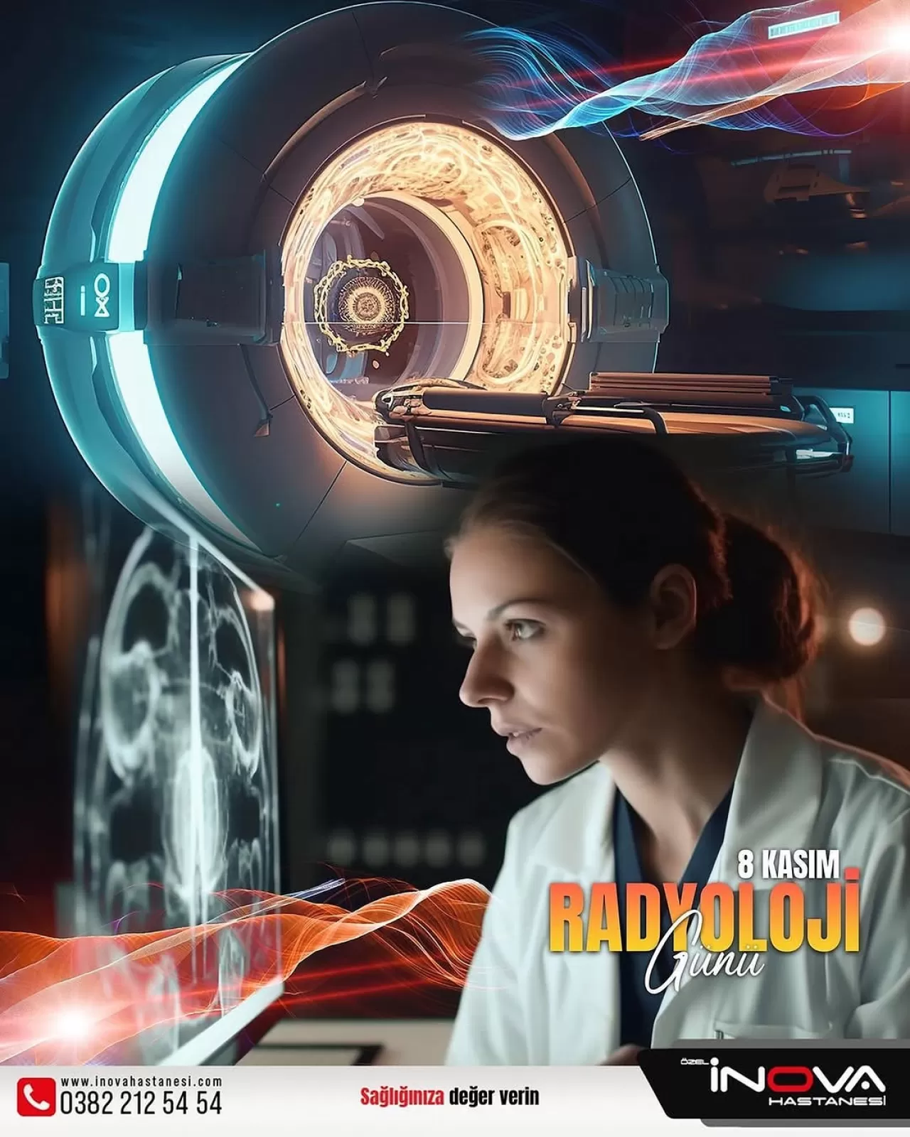 Aksaray İnova Hastanesi'nden Dünya Radyoloji Günü Mesajı