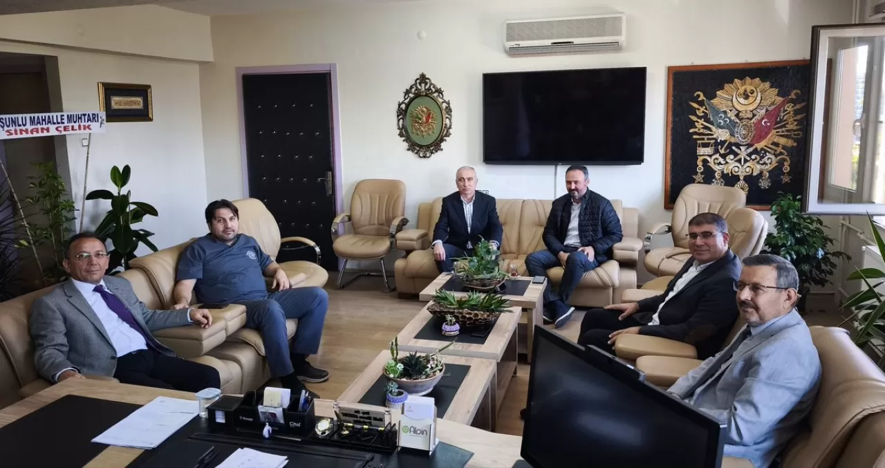 Konya Numune Hastanesi Yöneticilerinden Yeni Başhekime Hayırlı Olsun Ziyareti