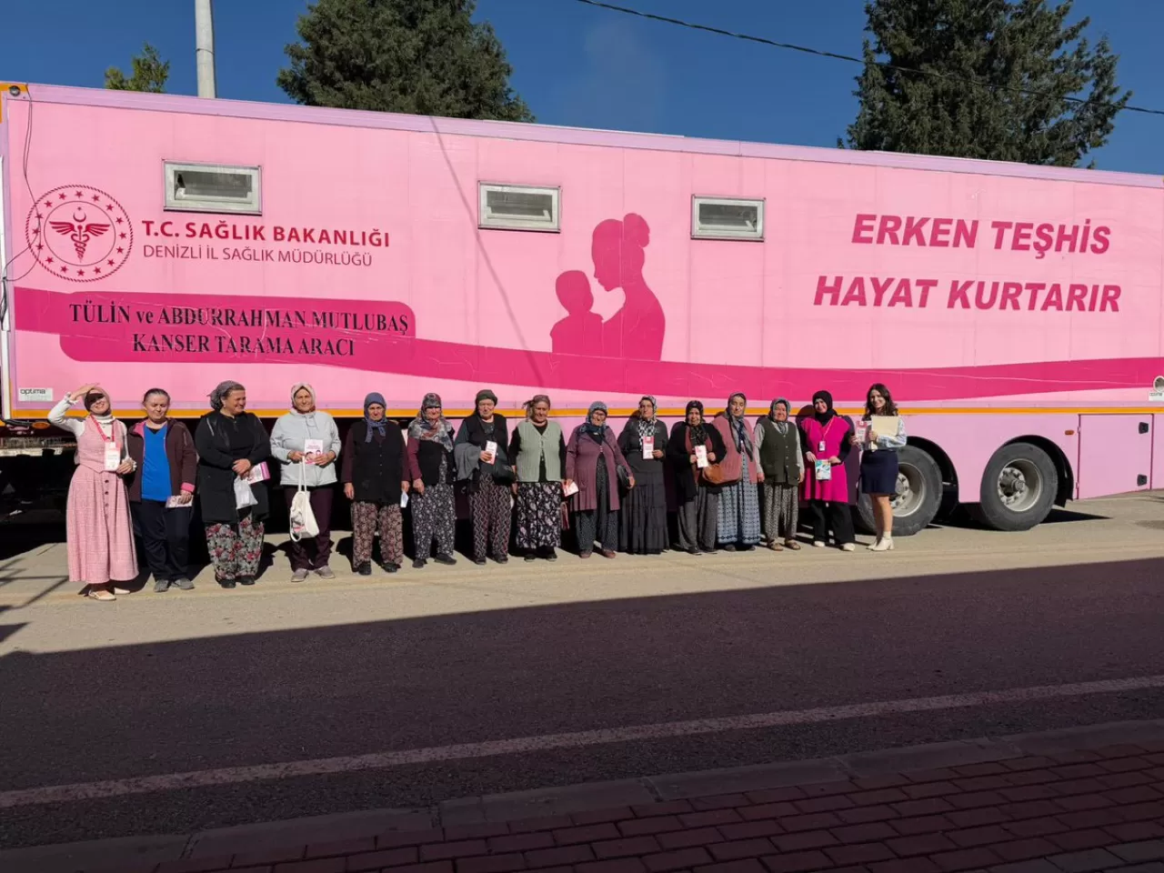 Denizli'de Beyağaç İlçesi Sakinlerine Ücretsiz Kanser Taraması