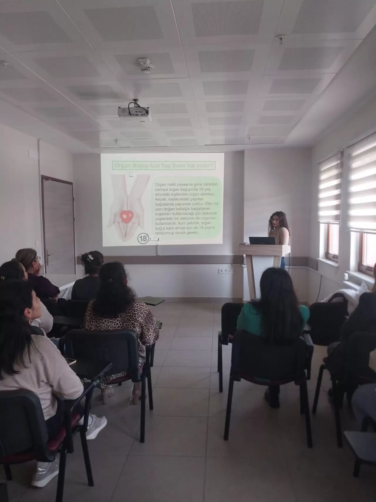 Gelibolu İlçe Sağlık Müdürlüğü Personeline Organ Bağışı Eğitimi