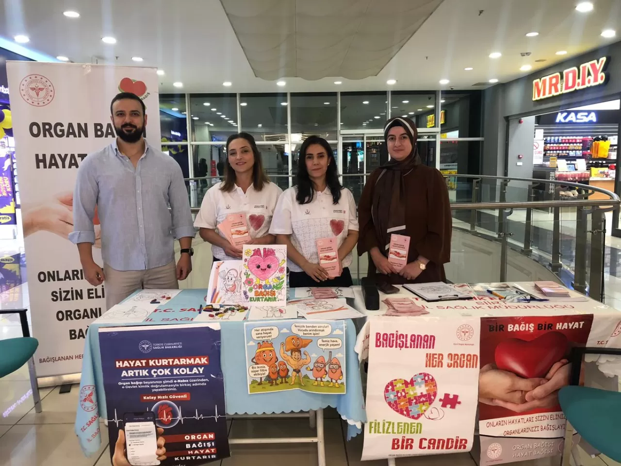 Siirt'te Organ Bağışı Standına Yoğun İlgi