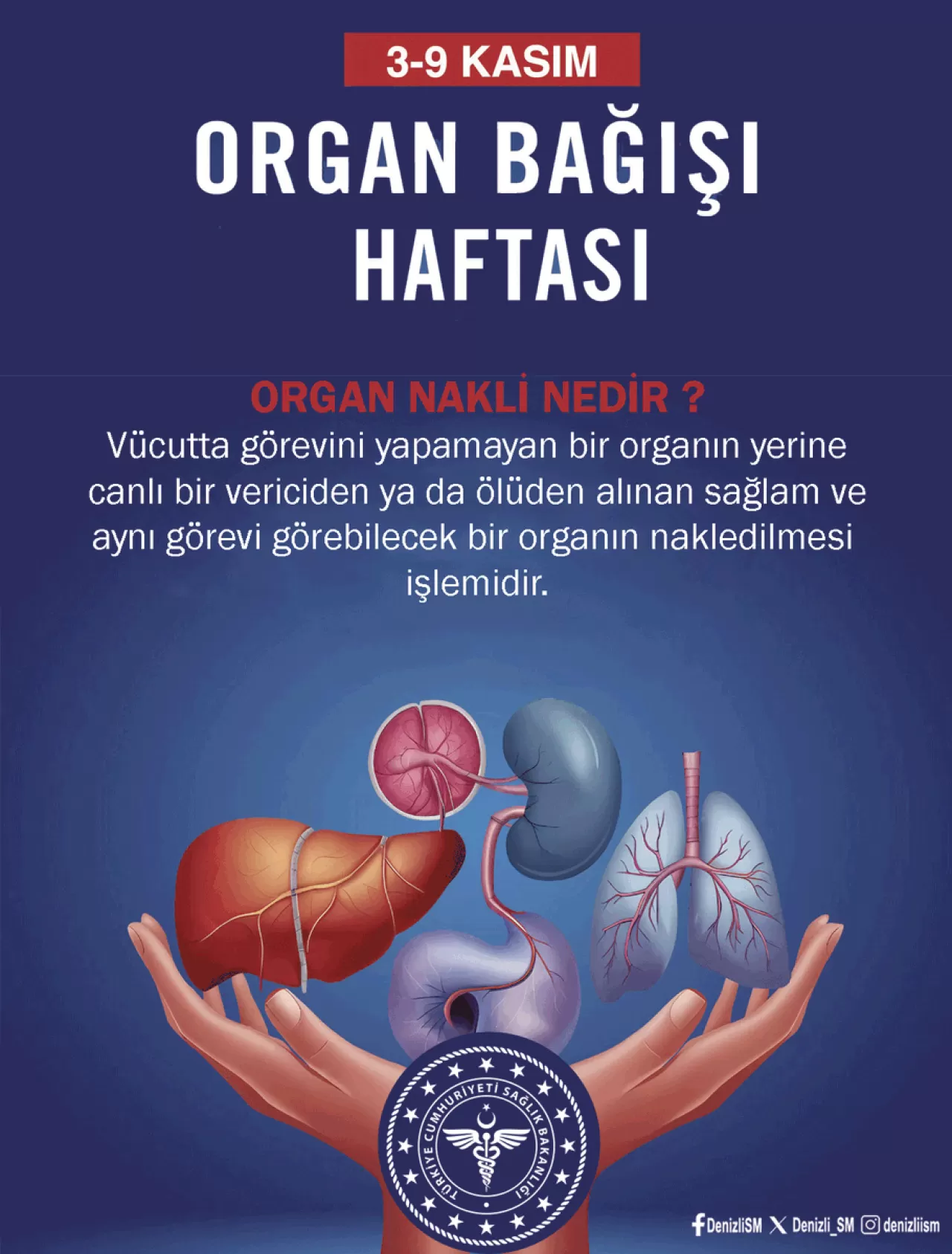 Organ Bağışı Haftası'nda Hayat Kurtarmanın Önemi Vurgulandı