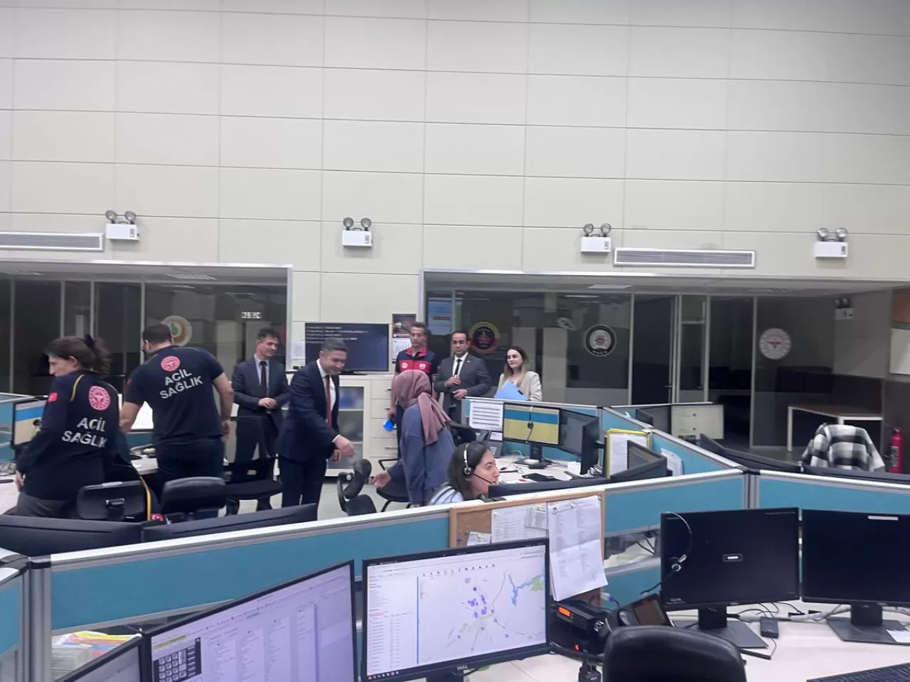 Kırklareli 112 Acil Çağrı Merkezi'nde İnceleme
