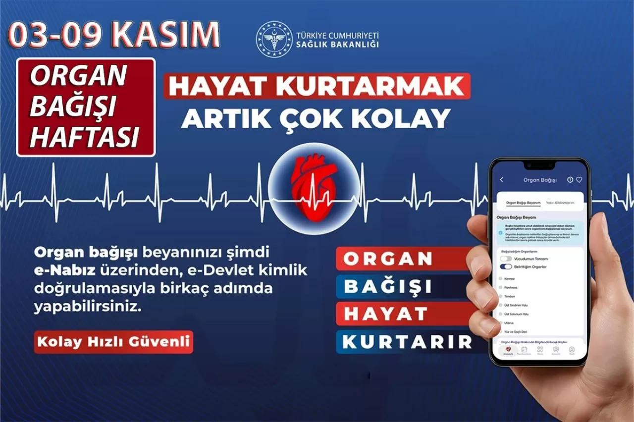 Kastamonu'da Organ Bağışı Haftası Etkinlikleri Düzenlendi