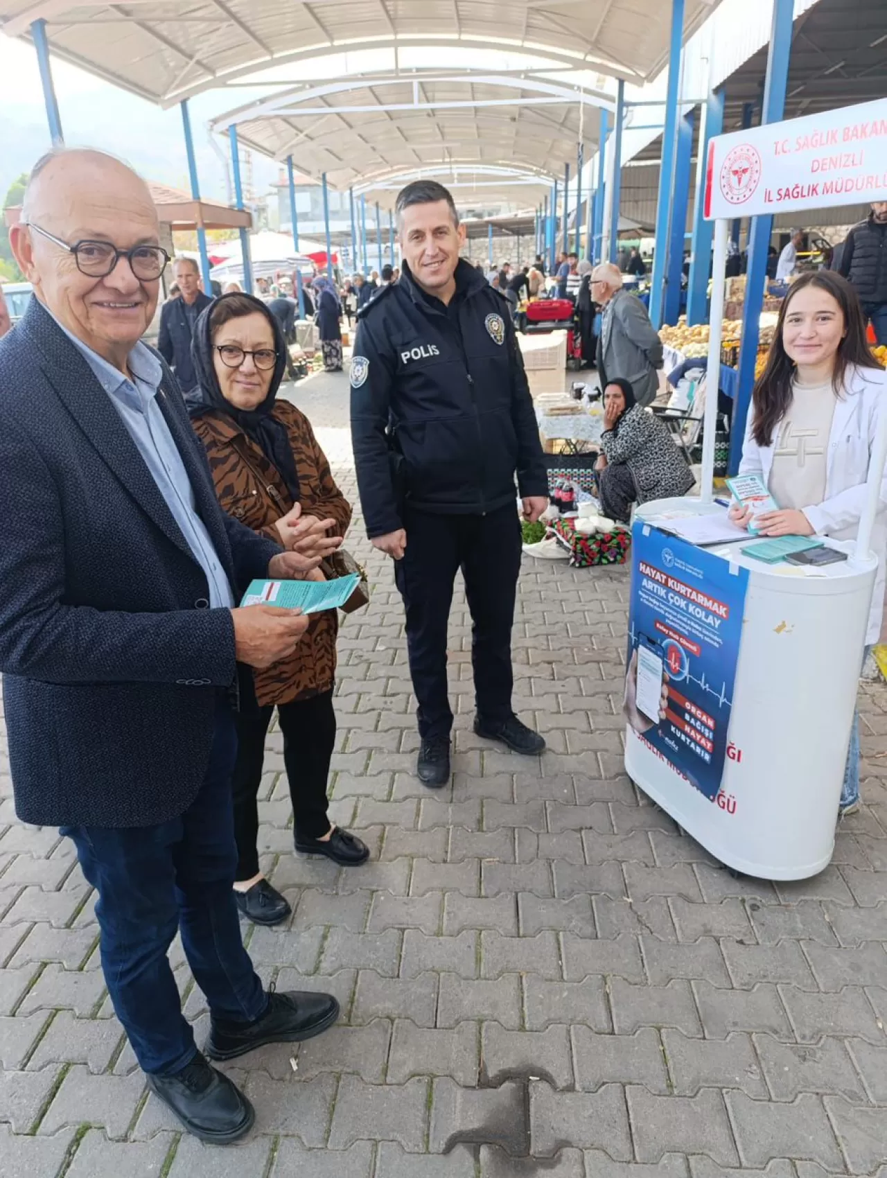 Babadağ'da Organ Bağışı Haftası'nda Vatandaşlar Bilgilendirildi