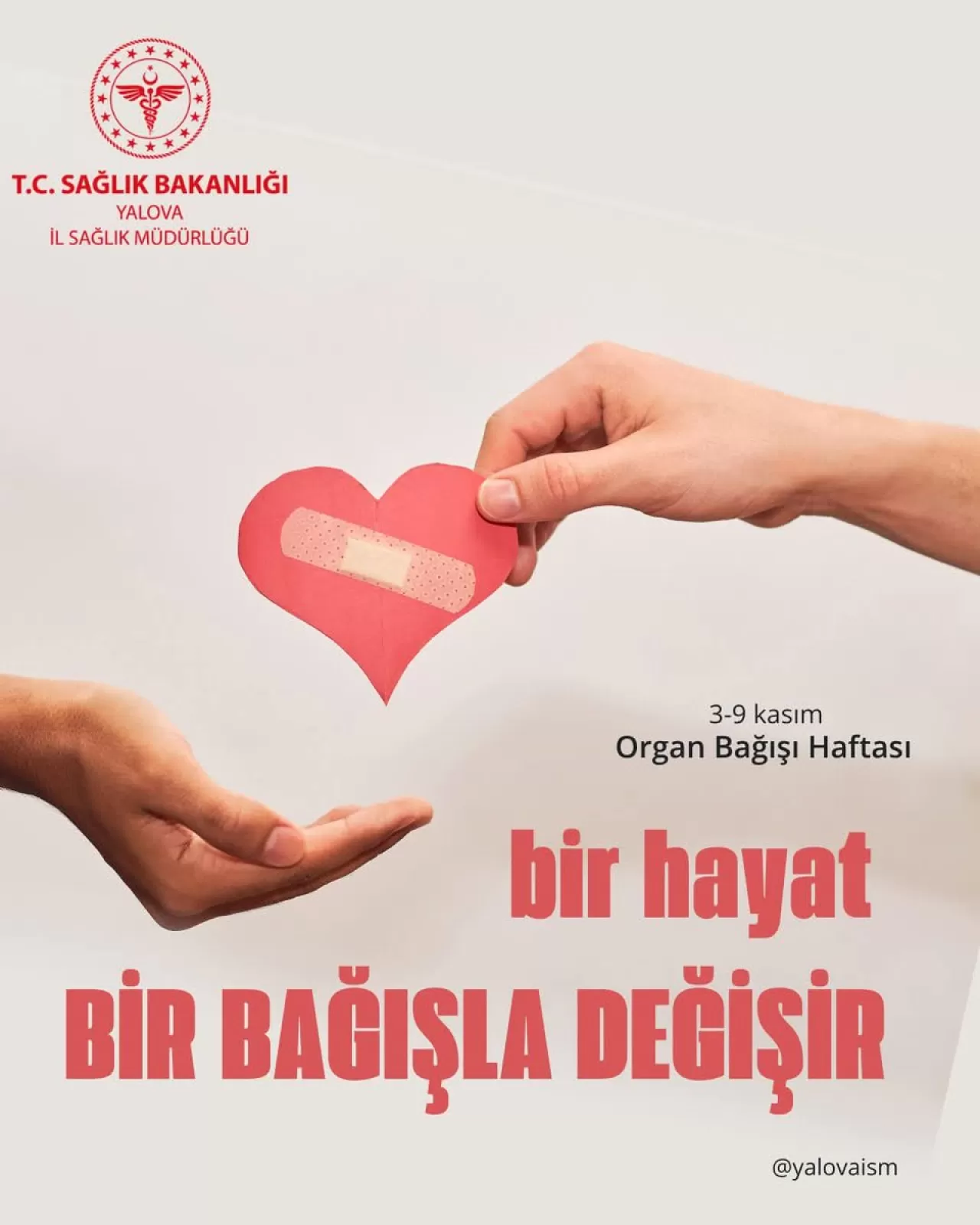 Organ Bağışı Haftası'nda Yalova'dan Hayat Kurtaran Çağrı