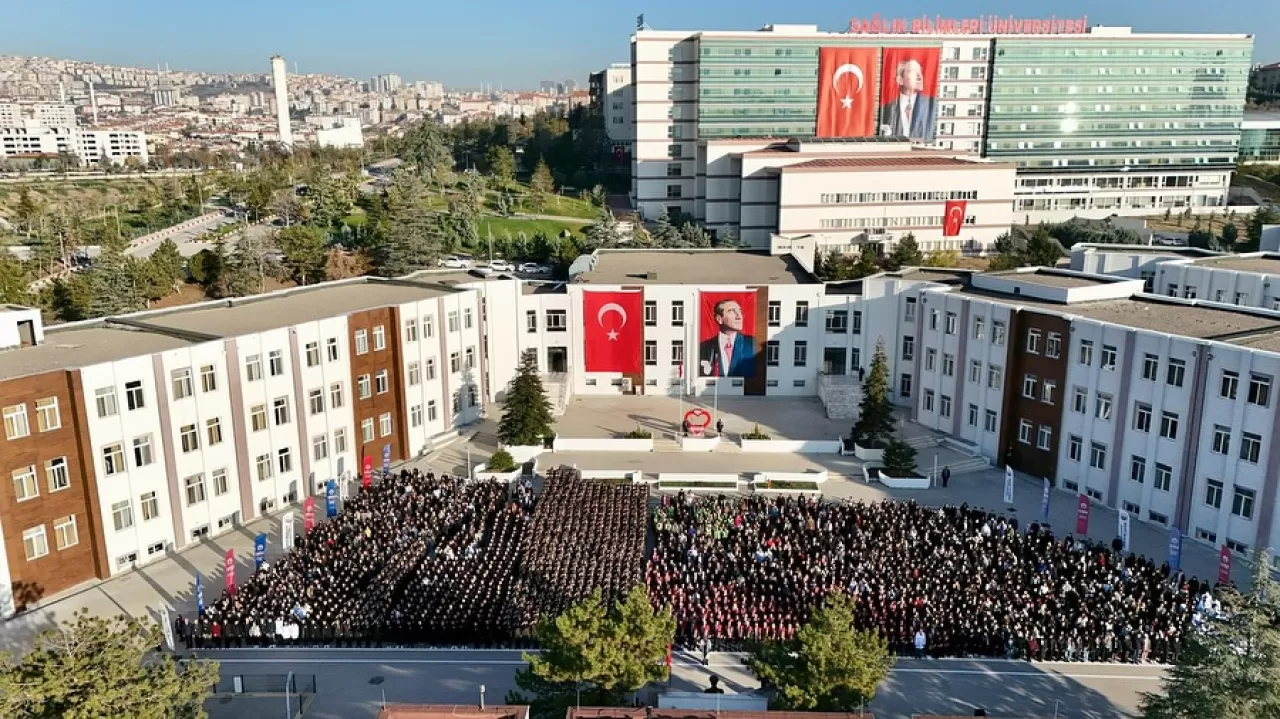 Sağlık Bilimleri Üniversitesi'nde Atatürk Anma Töreni