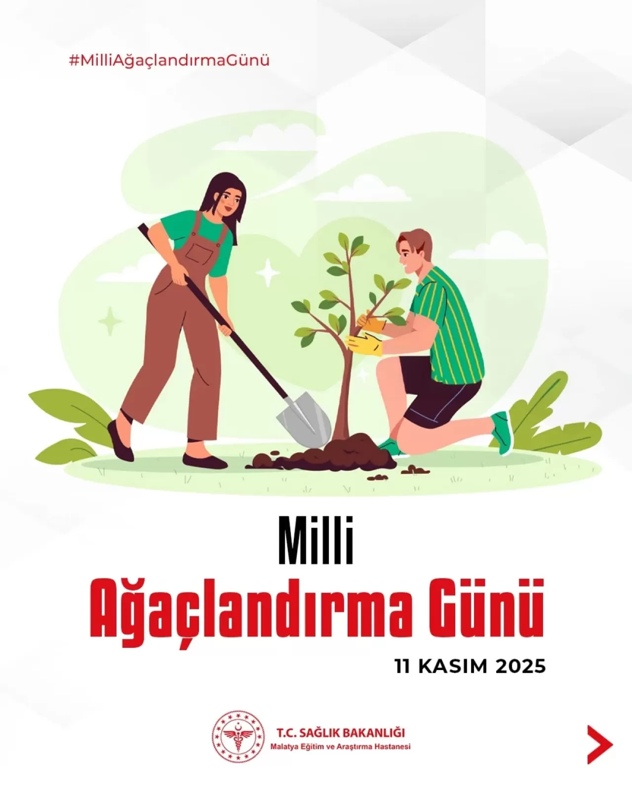 Malatya'da Geleceğe Nefes Projesi ile Ağaçlandırma Seferberliği