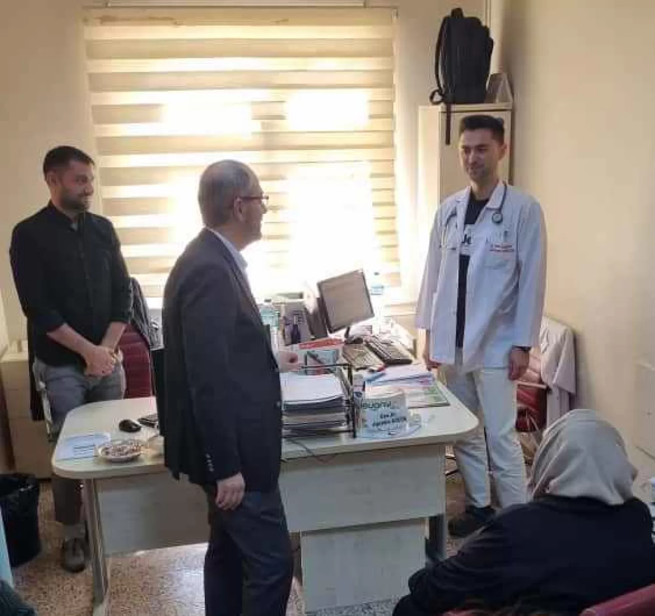 Afyonkarahisar İl Sağlık Müdürü Bolvadin Devlet Hastanesi'nde İncelemelerde Bulundu