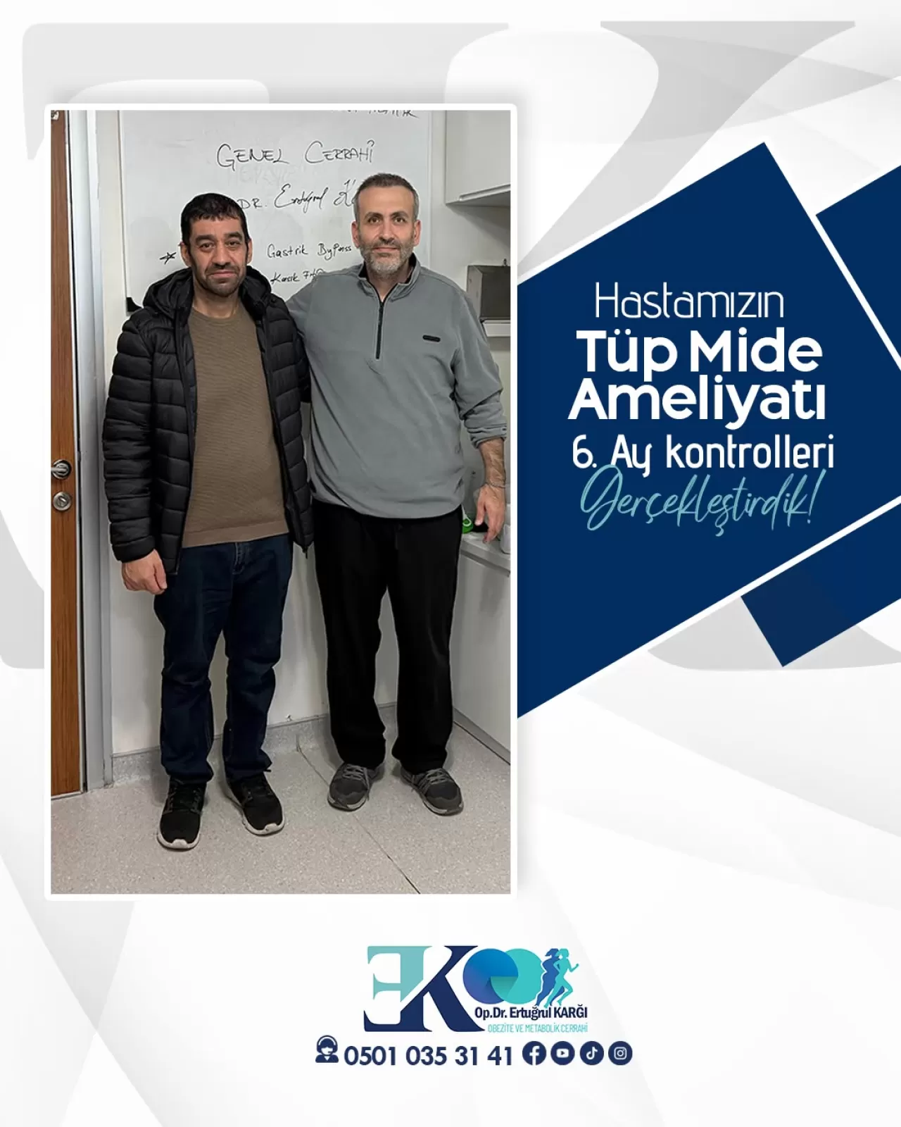 Tüp Mide Ameliyatı Sonrası 6 Aylık Kontrollerin Önemi