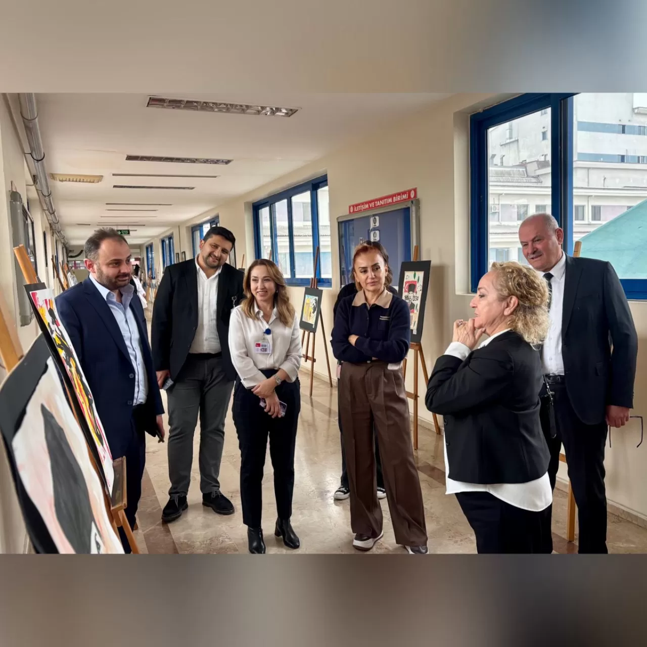 Ordu Devlet Hastanesi'nde 10 Kasım'a Özel Anlamlı Resim Sergisi