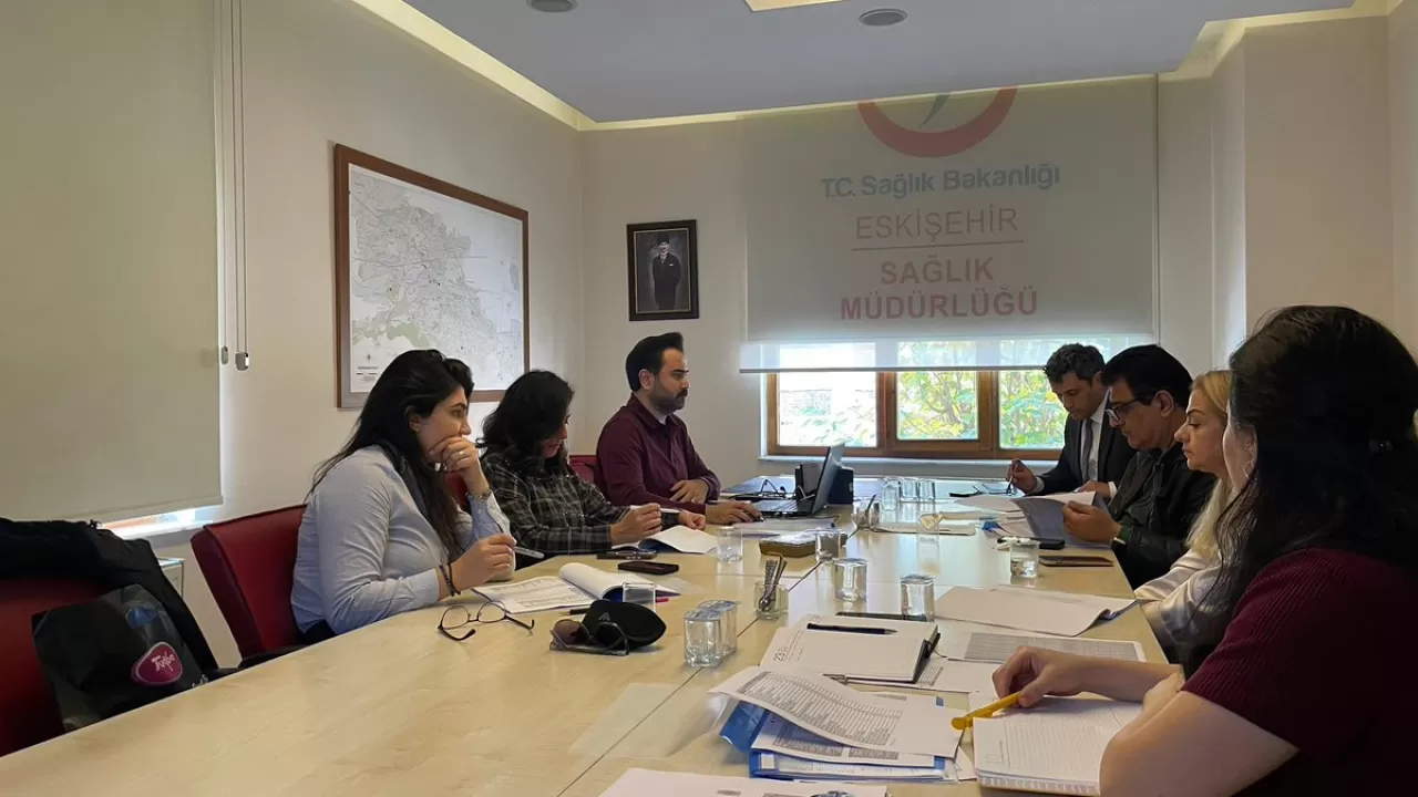 Eskişehir'de Yunus Emre Devlet Hastanesi MHRS Değerlendirme Toplantısı Yapıldı